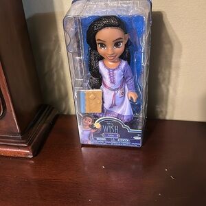 Disney wish. Doll. Asha. Petite. 6”. New